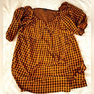 Plaid plus size dress from asos